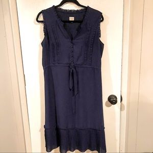 A New Day pleated midi dress